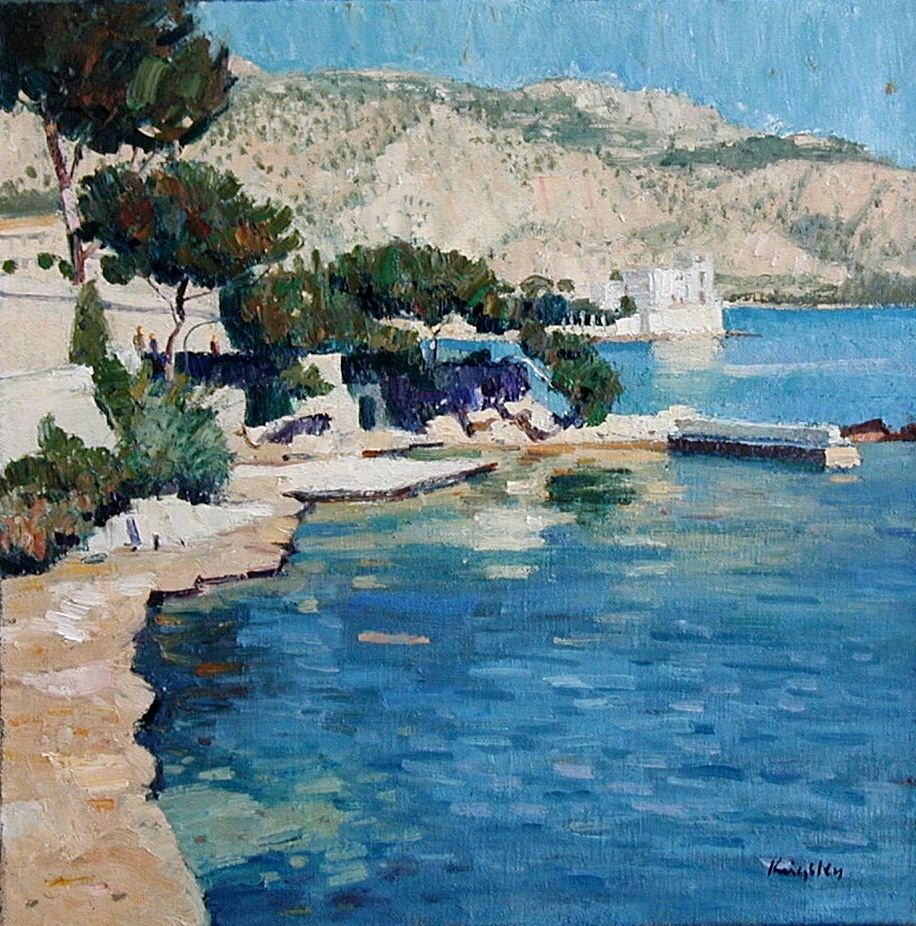 Classic painting used as the article cover