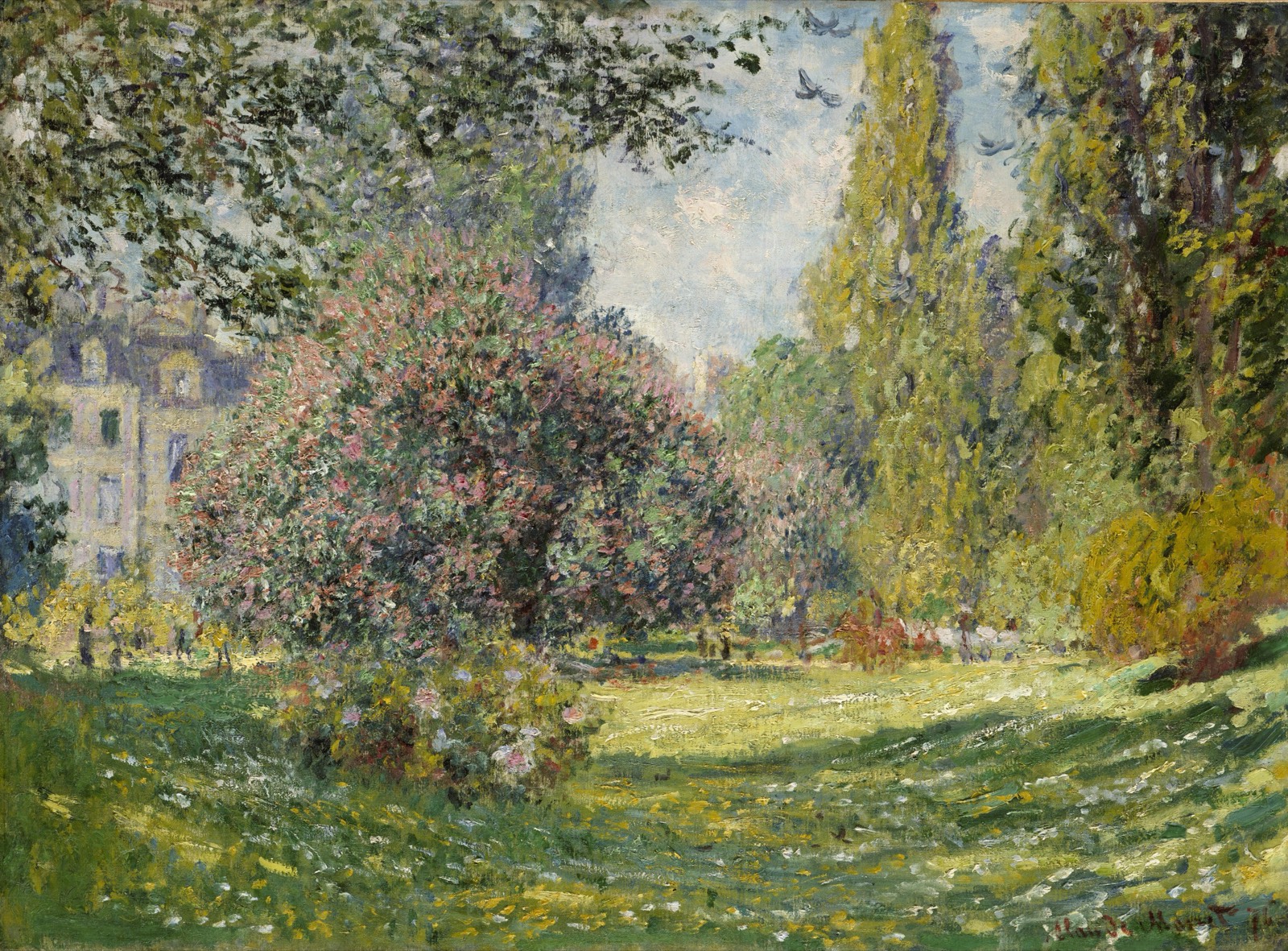Claude Monet - Landscape, The Parc Monceau