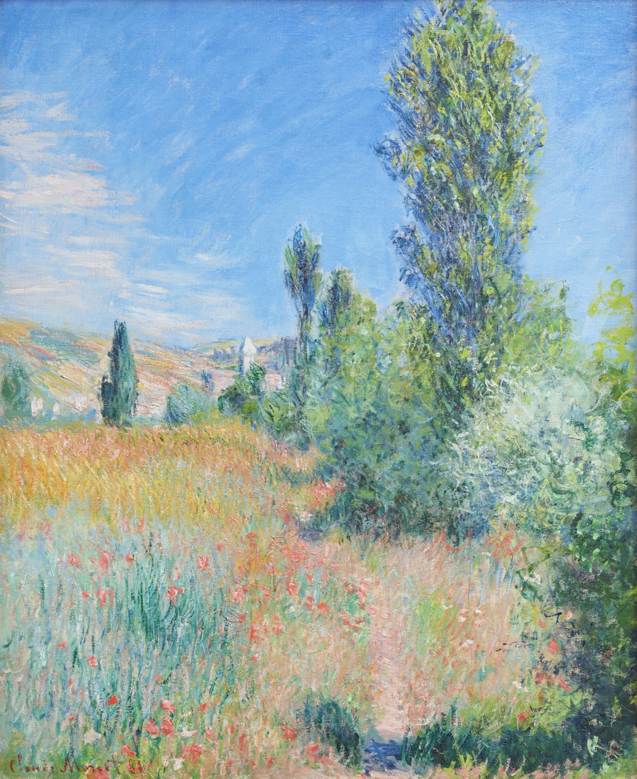 Claude Monet - Landscape in Île Saint-Martin