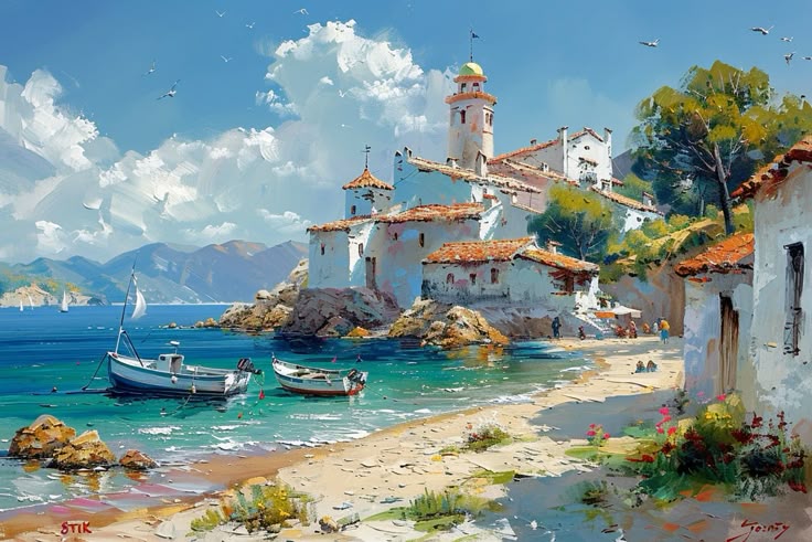 Classic painting used as the article cover