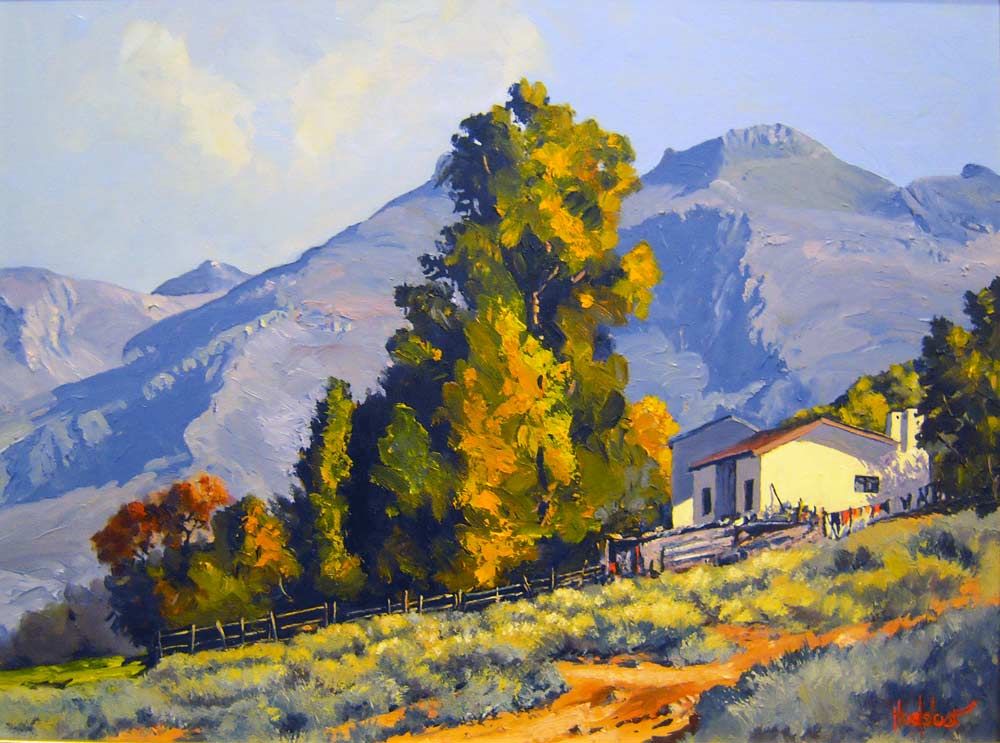 Classic painting used as the article cover