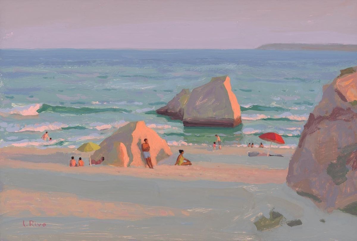 Classic painting used as the article cover