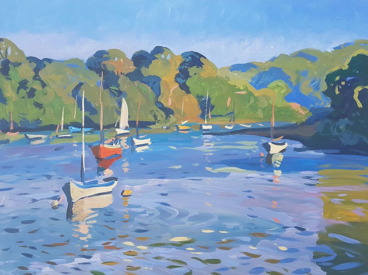 Classic painting used as the article cover