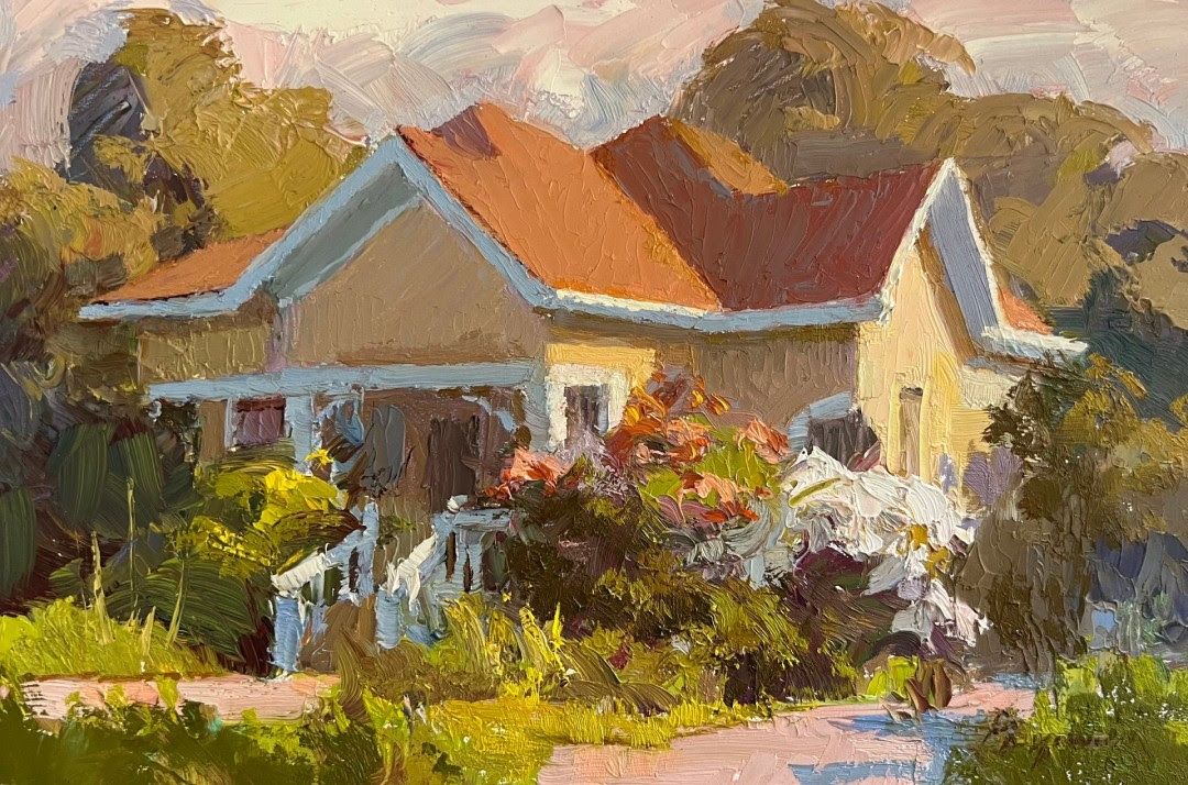 Classic painting used as the article cover