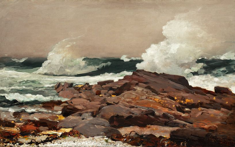 Classic painting used as the article cover